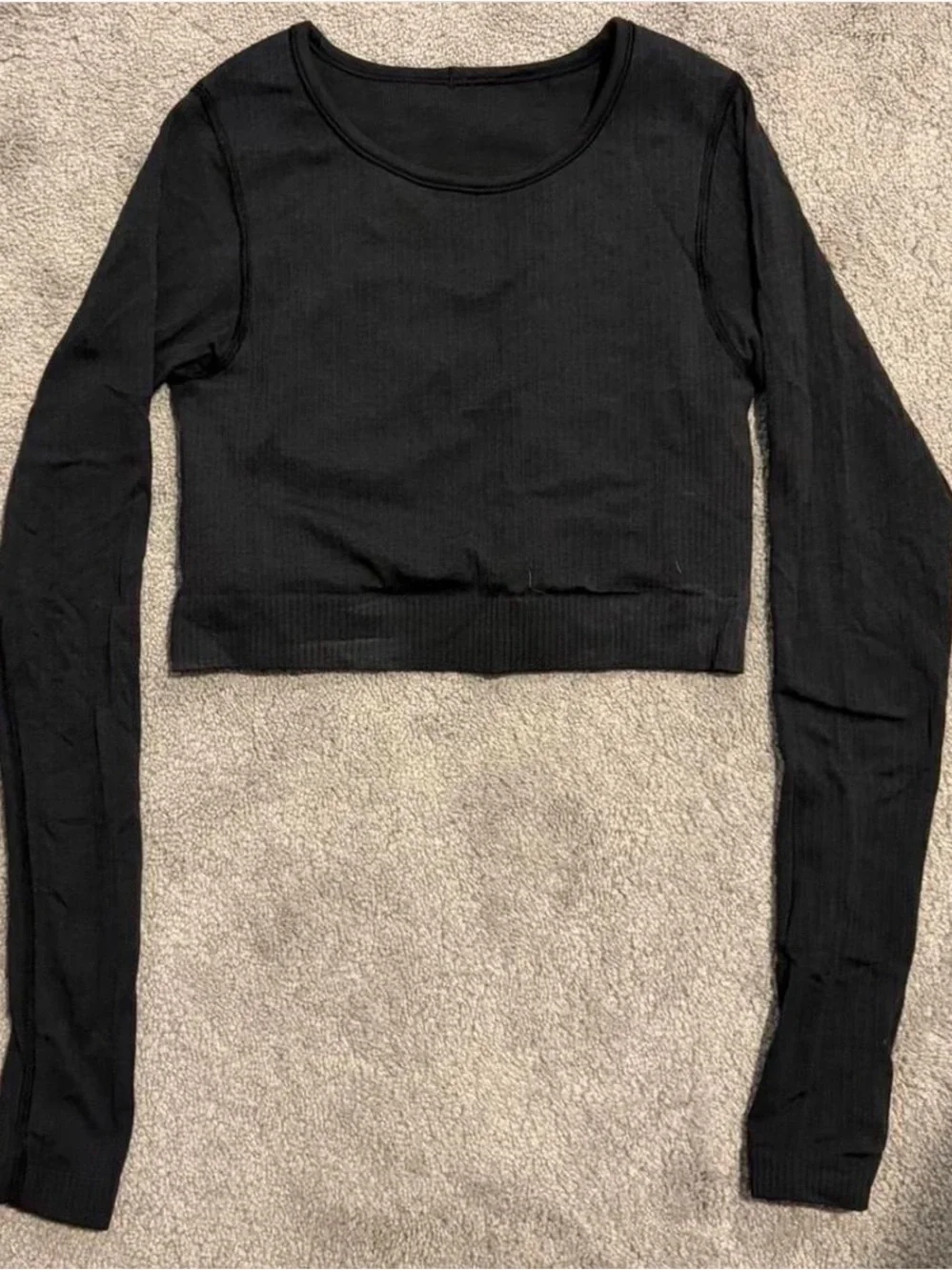 Lululemon Black Ebb to Street Long Sleeve